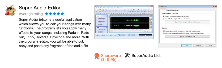 Super Audio Editor