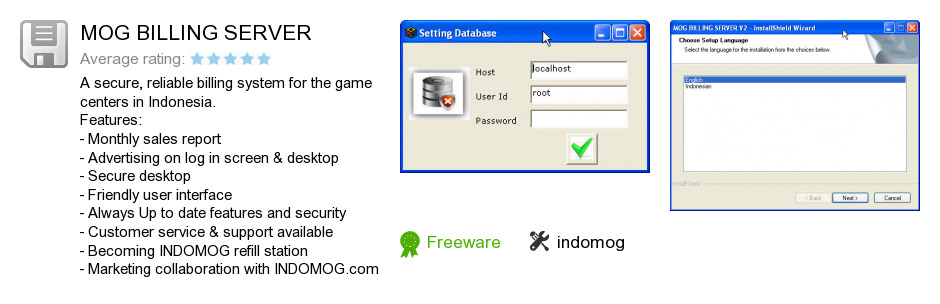 MOG BILLING SERVER