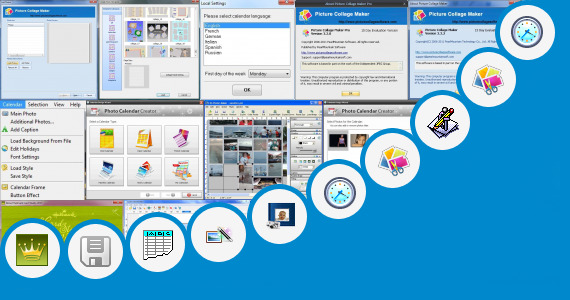 Software collection for Photo Calendar Maker For 2013