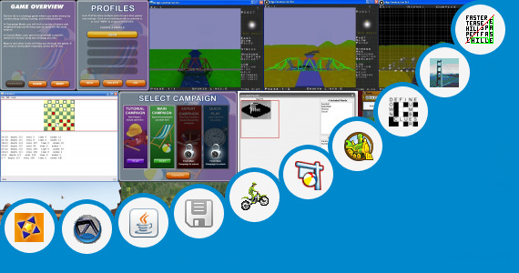 Software collection for X Construction Train Java Game