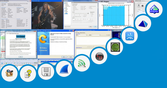 Software collection for Psp Wifi Analyzer