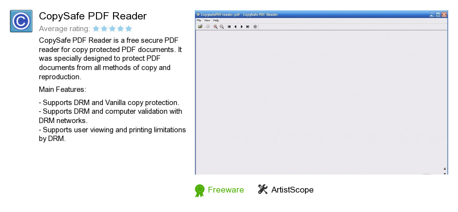 CopySafe PDF Reader