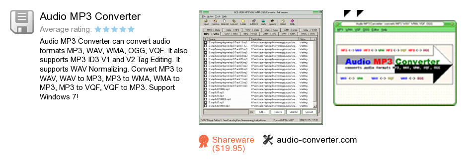 Audio MP3 Converter