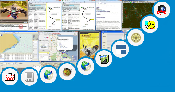 Software collection for Online Newspaper Route Planning