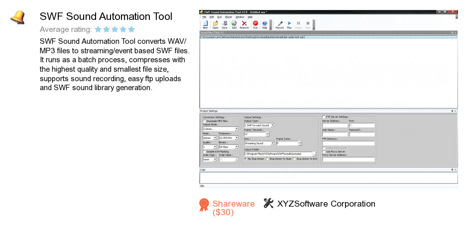 SWF Sound Automation Tool
