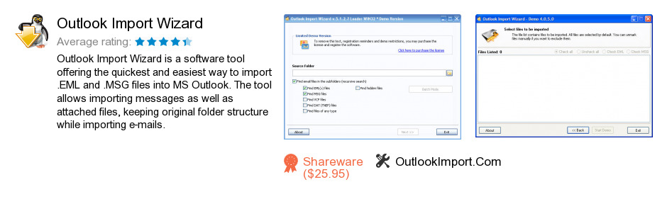 Outlook Import Wizard