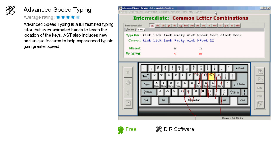 Good Freeware Blog TYPING TEST SPEED PRACTICE SOFTWARE FREE DOWNLOAD