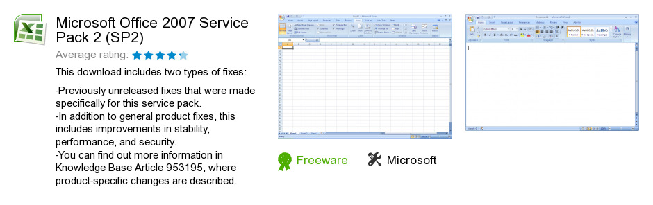 Microsoft Office 2007 Service Pack 2 (SP2)