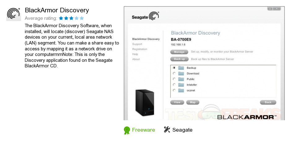 BlackArmor Discovery