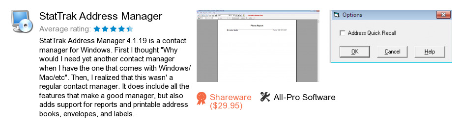 StatTrak Address Manager