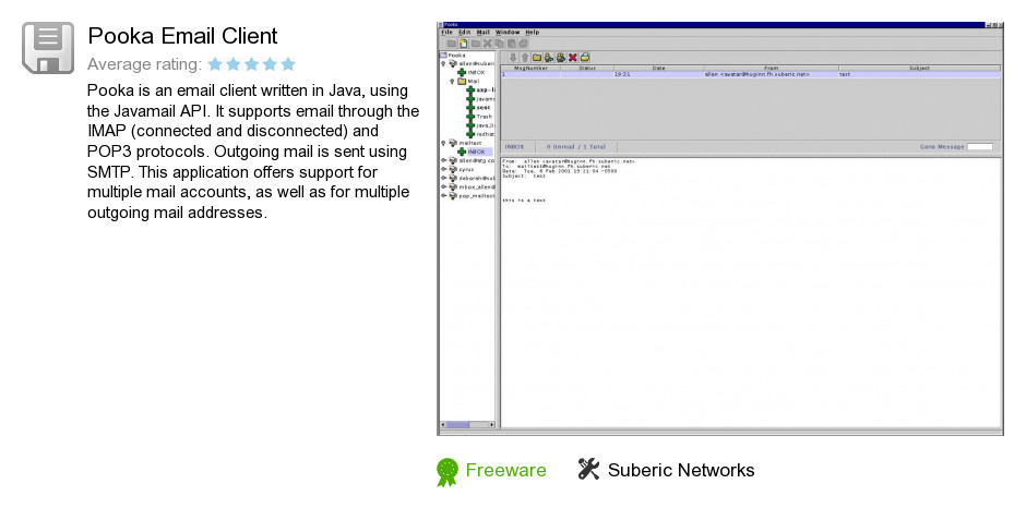 Pooka Email Client