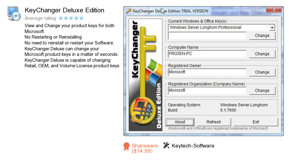 KeyChanger Deluxe Edition
