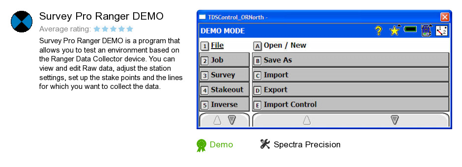 Survey Pro Ranger DEMO