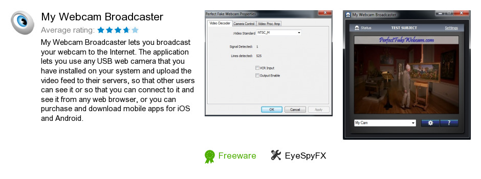 My Webcam Broadcaster