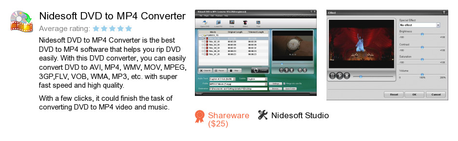 Nidesoft DVD to MP4 Converter