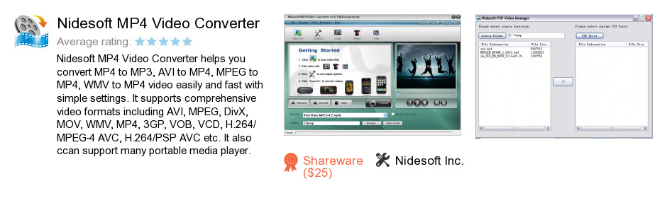 Nidesoft MP4 Video Converter
