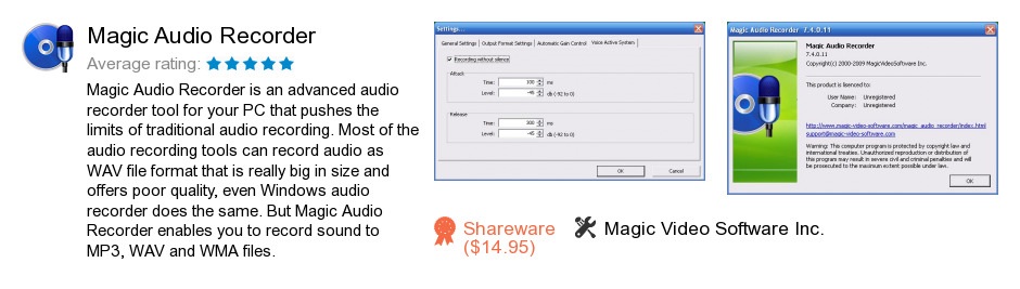 Magic Audio Recorder
