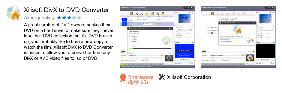 Xilisoft DivX to DVD Converter