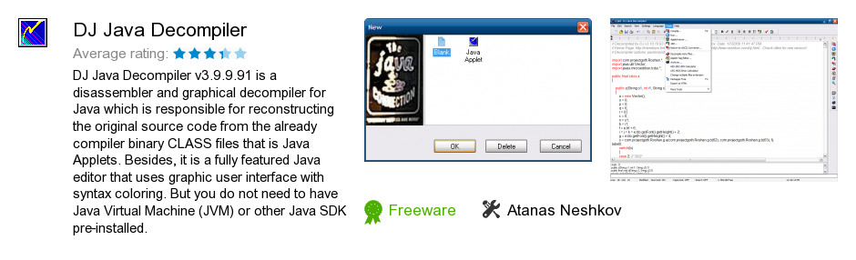 DJ Java Decompiler