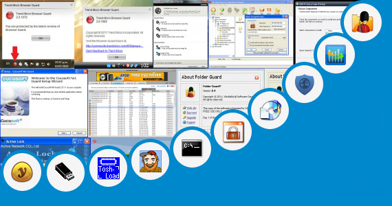Software collection for Toshiba Easy Guard