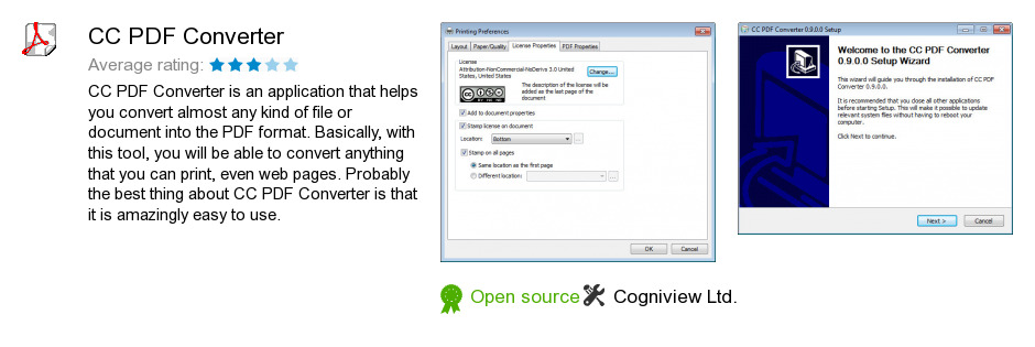 CC PDF Converter