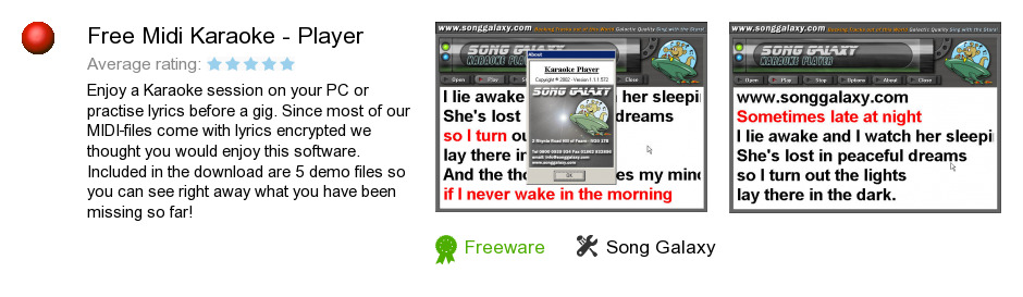 Free Midi Karaoke - Player