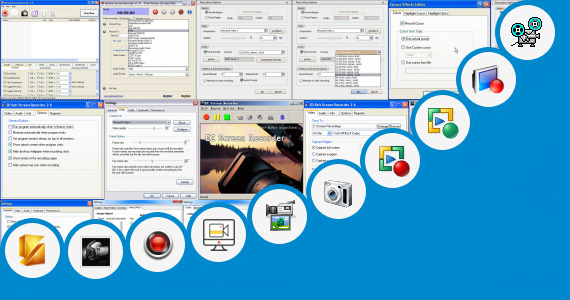 Software collection for Screen Recorder With Facecam