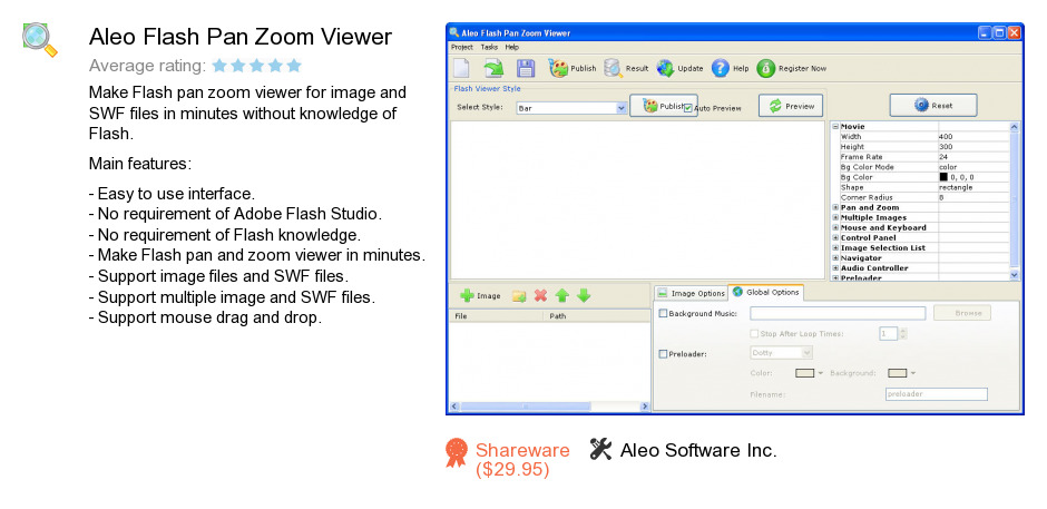 Aleo Flash Pan Zoom Viewer