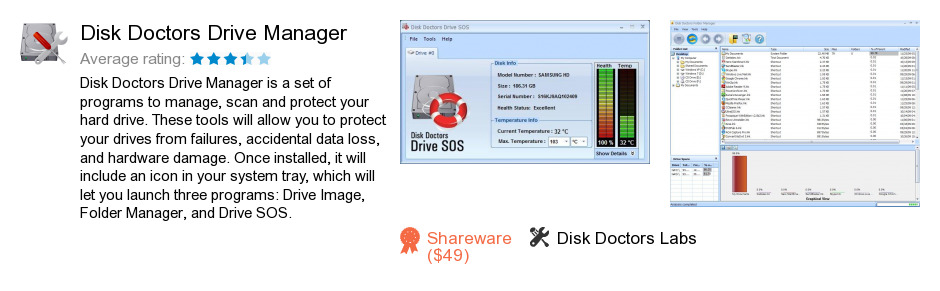Disk Doctors Drive Manager