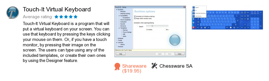 Touch-It Virtual Keyboard