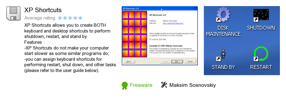 XP Shortcuts