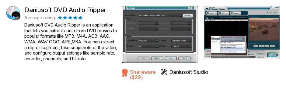 Daniusoft DVD Audio Ripper