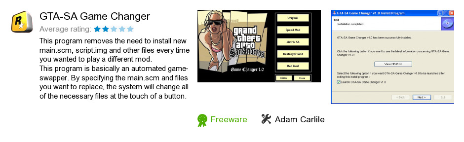 GTA-SA Game Changer