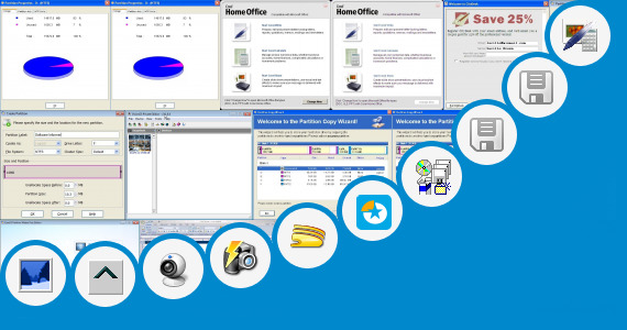 Software collection for Publisher 4 Home Edition