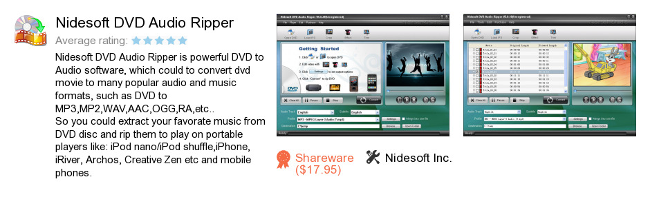Nidesoft DVD Audio Ripper