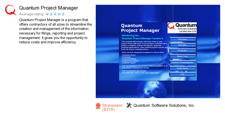 Quantum Project Manager