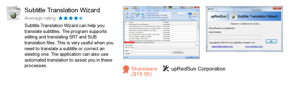Subtitle Translation Wizard