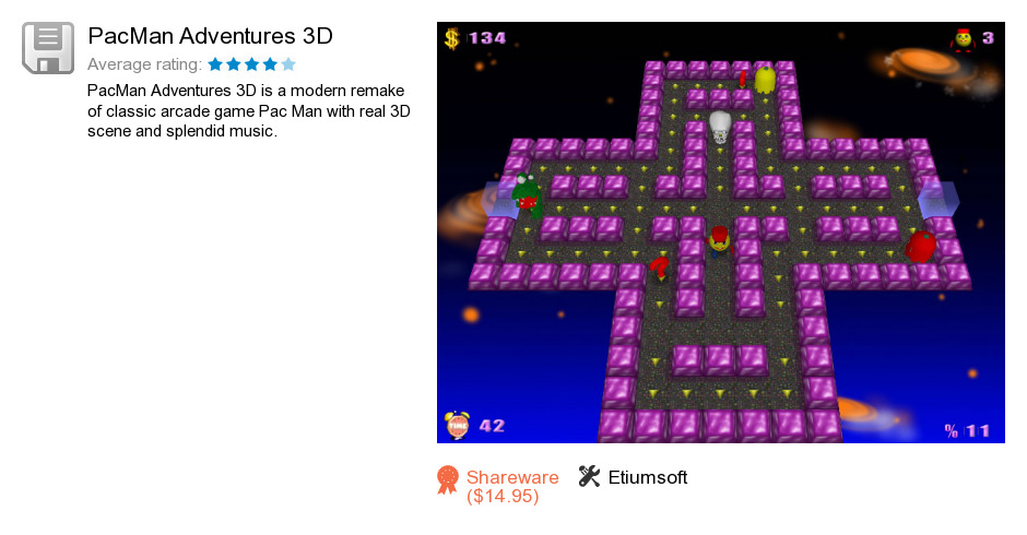 PacMan Adventures 3D
