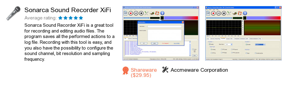 Sonarca Sound Recorder XiFi