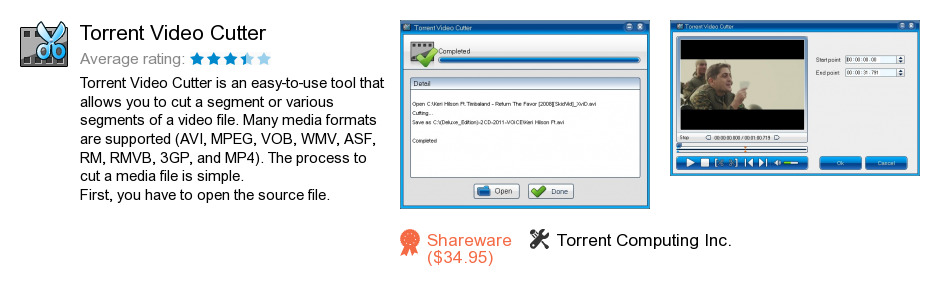 Torrent Video Cutter