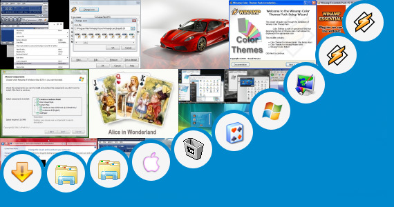 Software collection for Skin Pack Windows 7 Ferrari