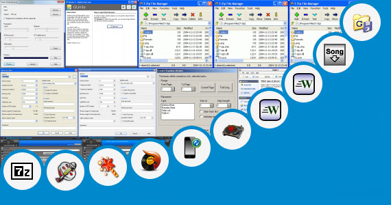 Software collection for Compressed Songs Website