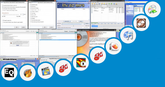 Software collection for Car Stereo Software