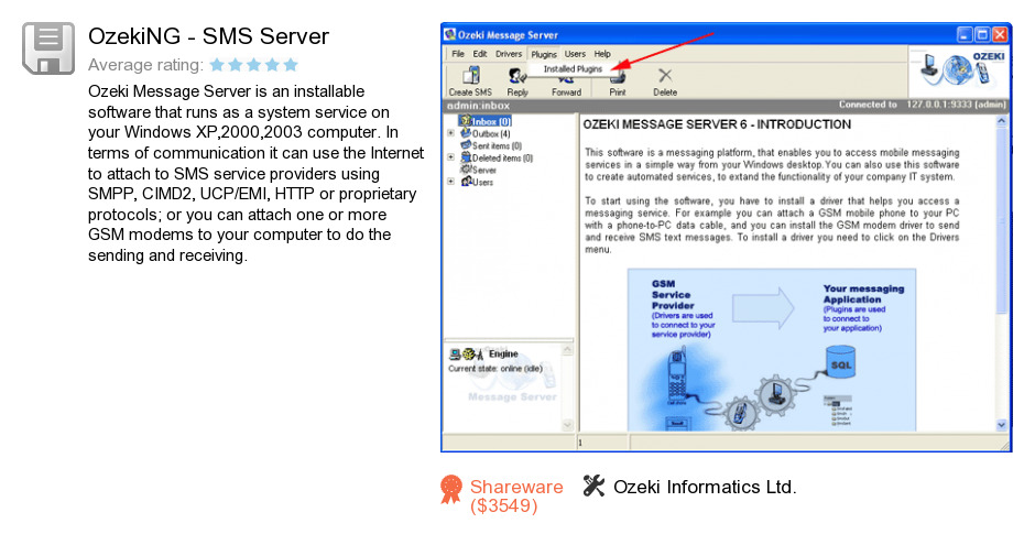 OzekiNG - SMS Server