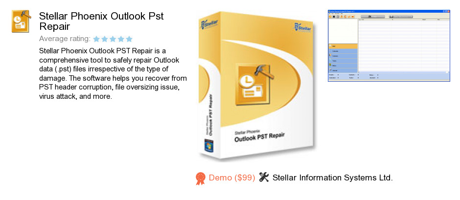 Stellar Phoenix Outlook Pst Repair