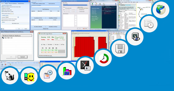 Track Pc Usage Software - Bandwidth Usage Monitor and 89 more