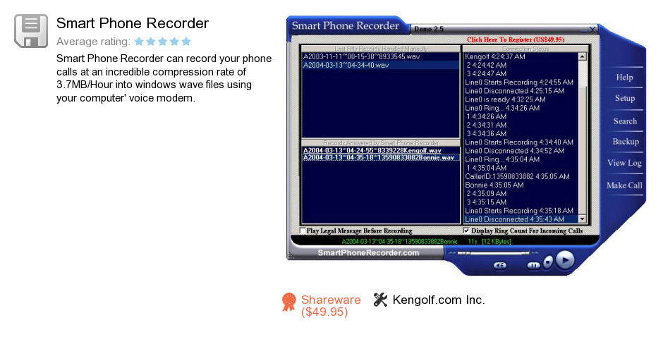 Smart Phone Recorder