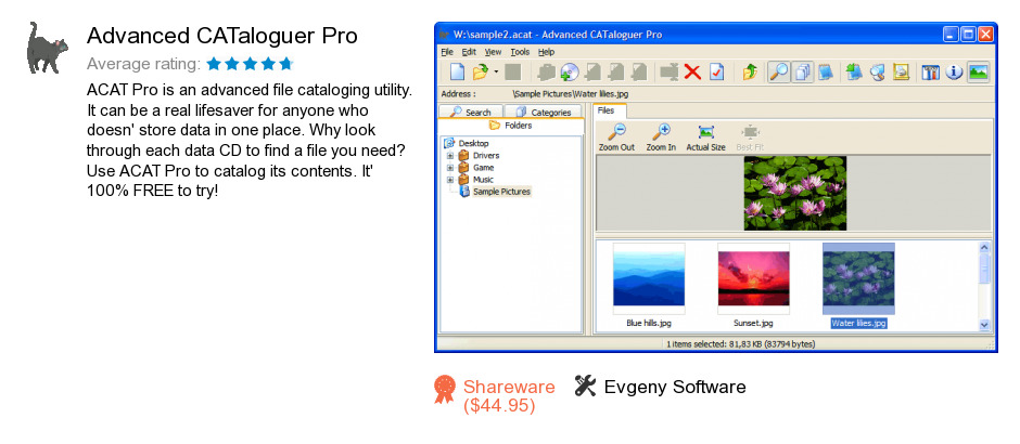 Advanced CATaloguer Pro