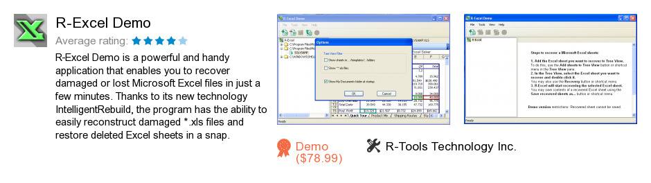 R-Excel Demo
