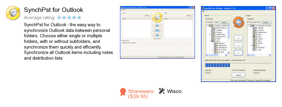 SynchPst for Outlook